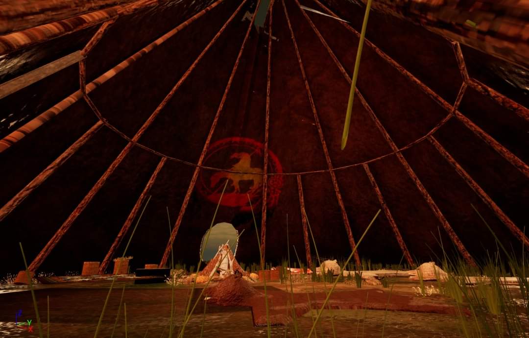Inside Tipi